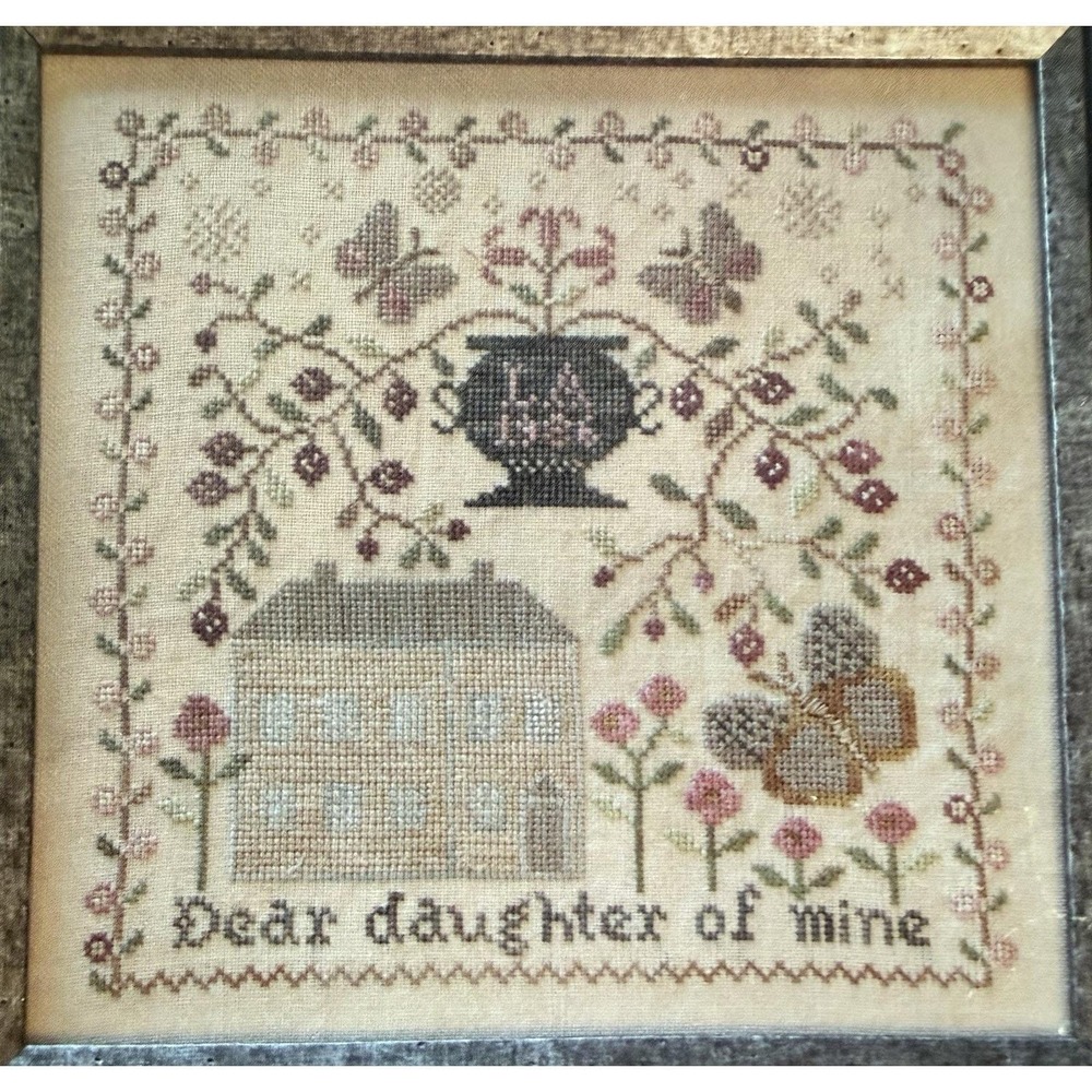 Dear Daughter Cross Stitch Pattern By Blackbird Designs